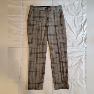 Express Grey Plaid Pants